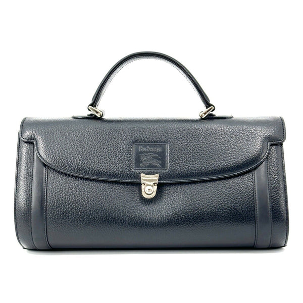 Burberry Vintage Hand Bag - Black, Leather