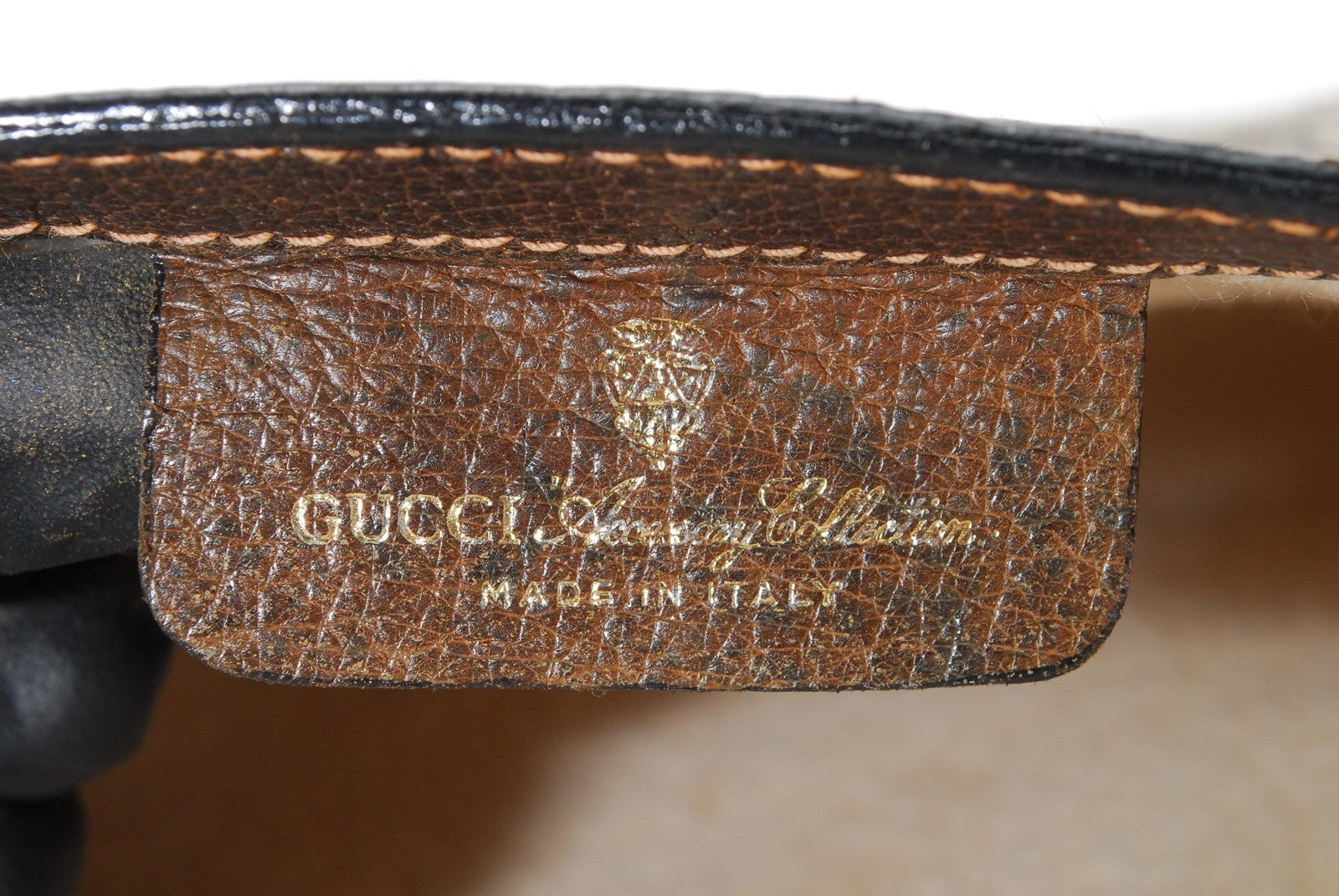 Gucci GG Supreme Web Clutch Bag - Beige, PVC