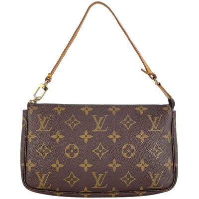 Louis Vuitton Pochette Accessoires Handbag - Brown, Leather