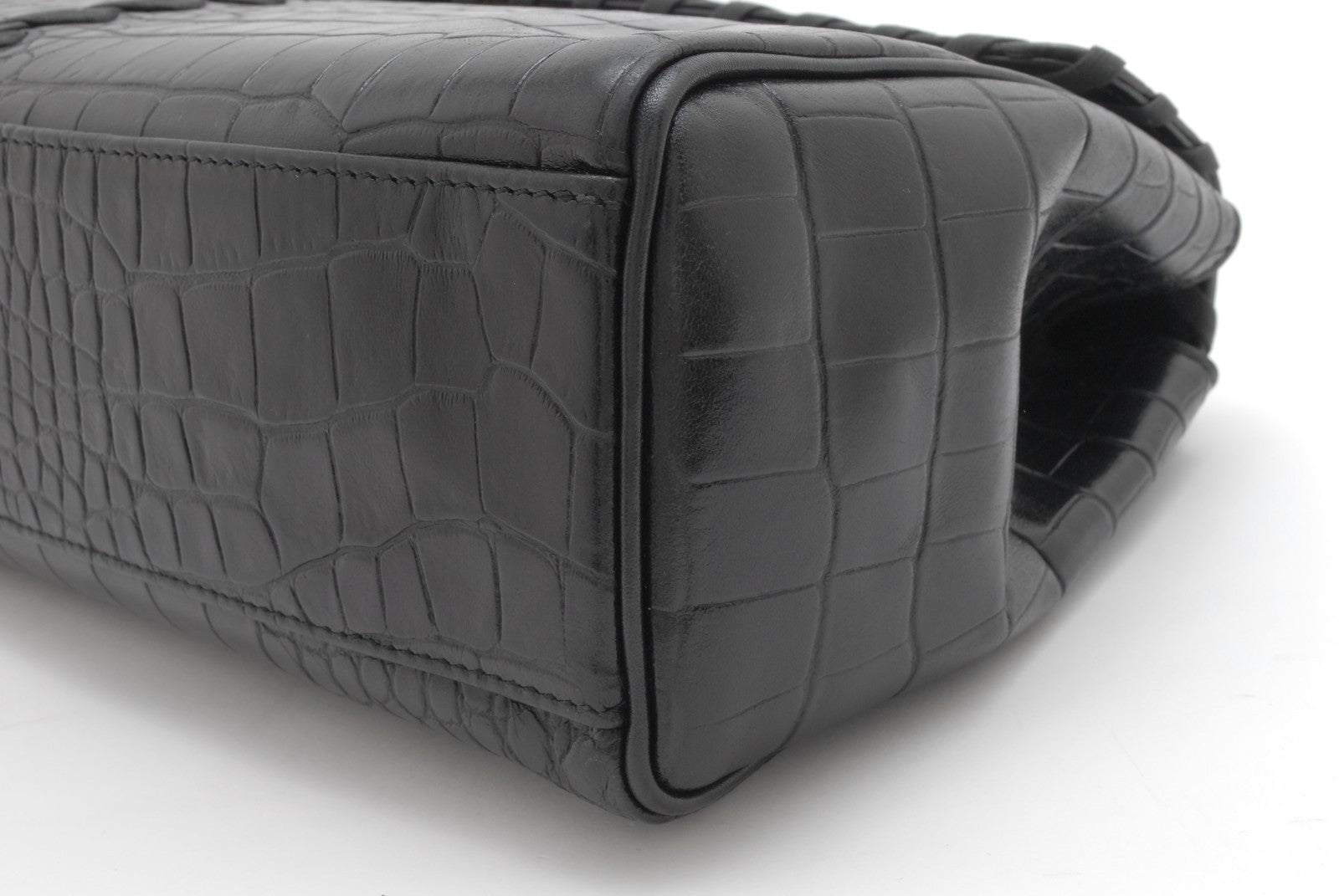 Saint Laurent Vintage Handbag - Black, Leather