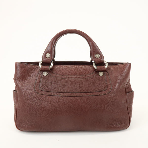Celine Boogie Handbag - Brown, Leather