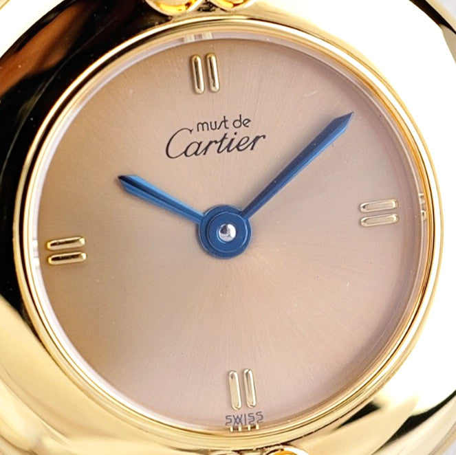 Cartier Must Colisee Watch - Brown, Stainless Steel