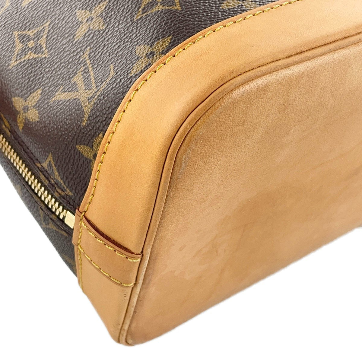 Louis Vuitton Alma Handbag - Brown, Leather