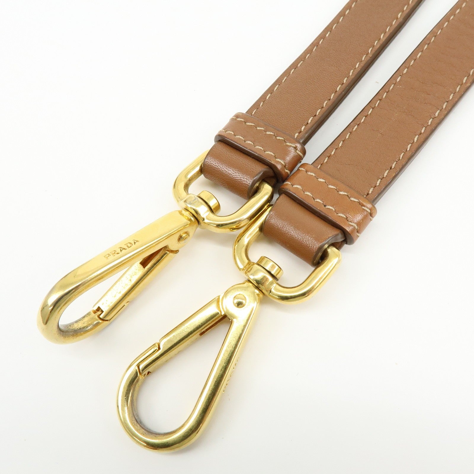 Prada 2Way Bag Handbag - Brown, Leather