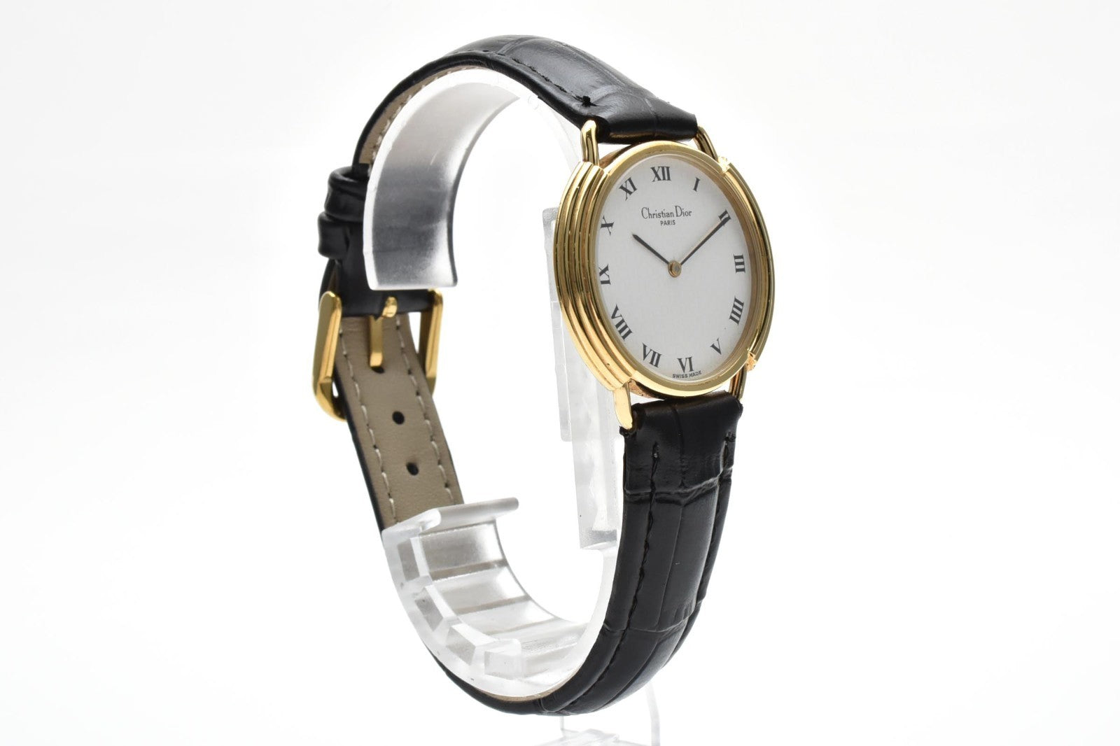 Christian Dior 59.121 Watch - White, Gold Quartz