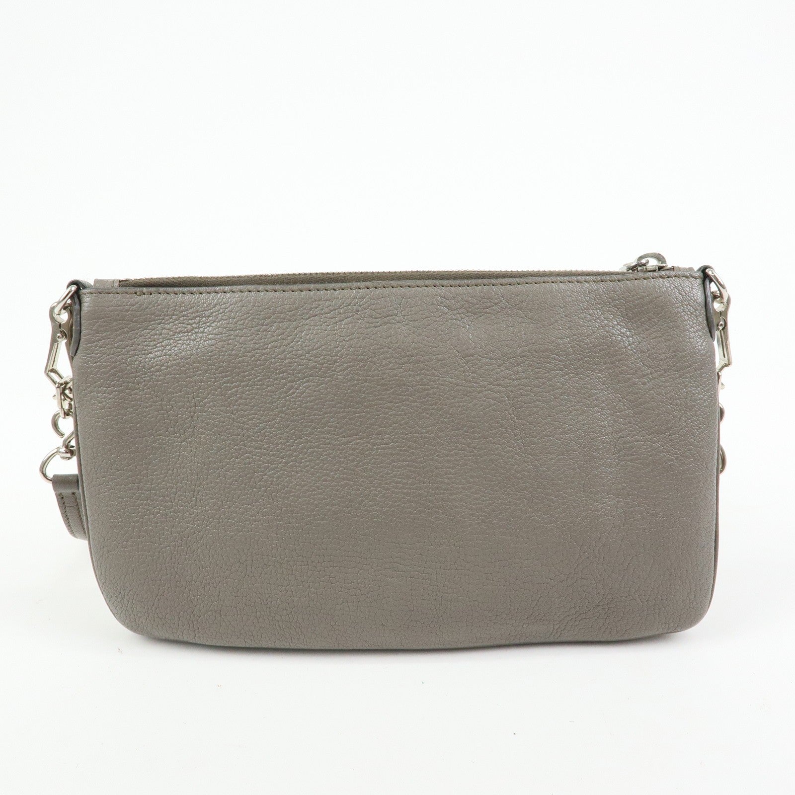 Miu Miu Madras 2Way Handbag - Greige, Leather
