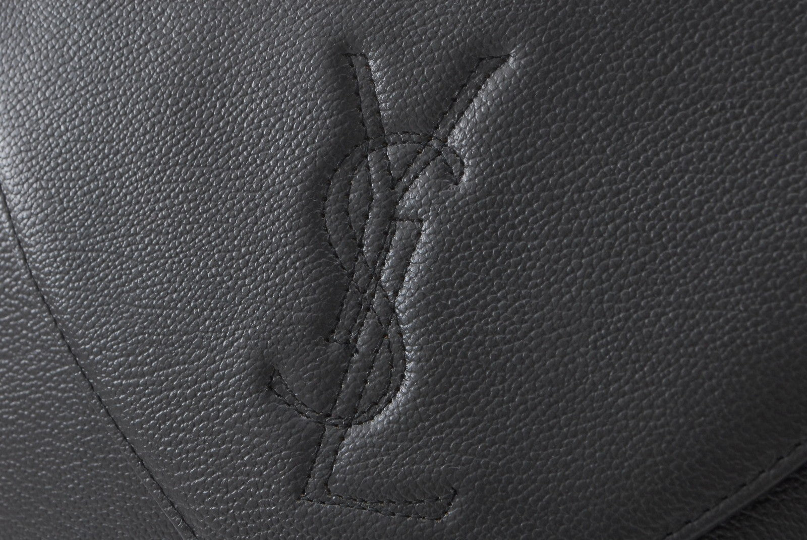 Saint Laurent Vintage Top Hand Bag - Black, Leather 