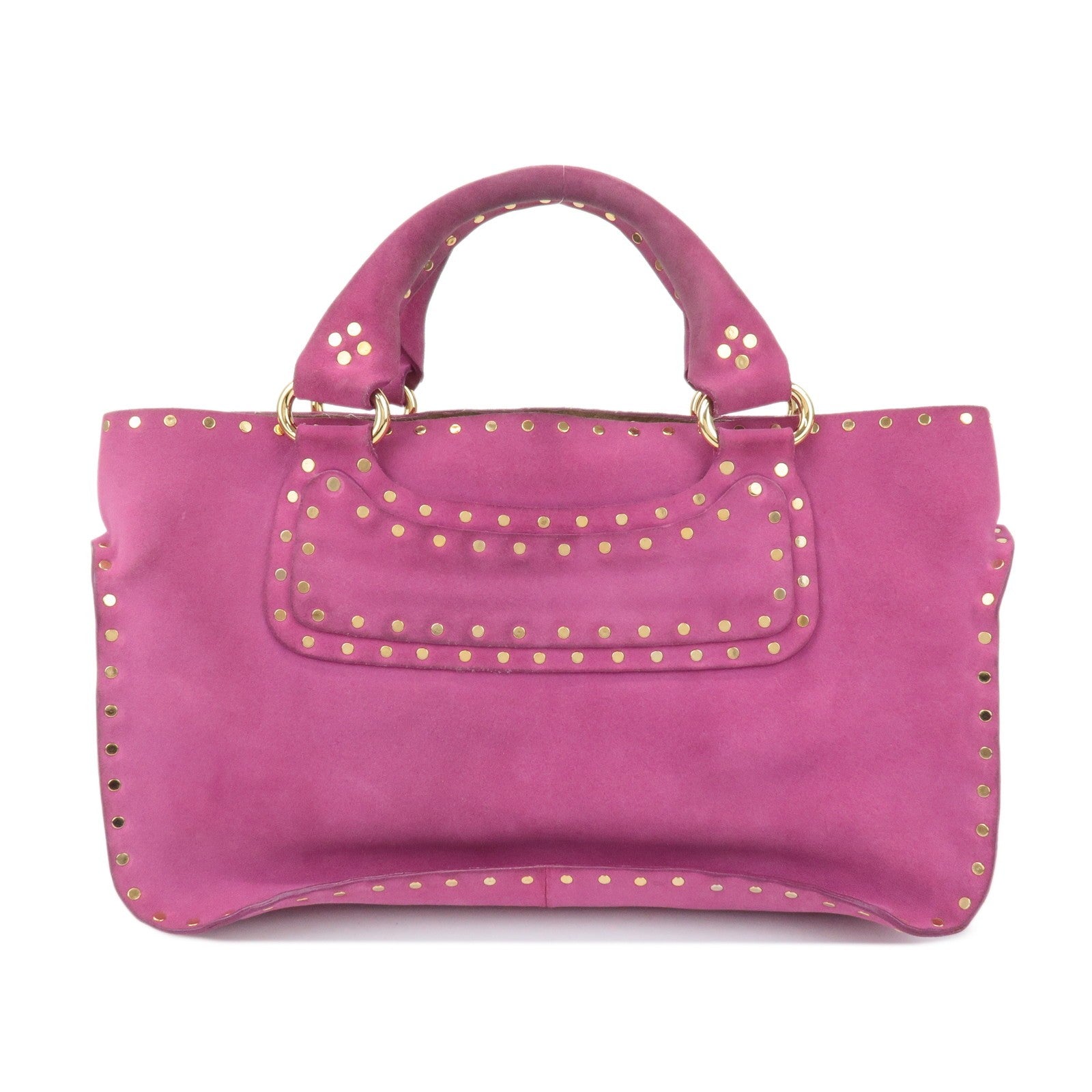 Celine Buggy Hand Bag - Pink, Suede Leather