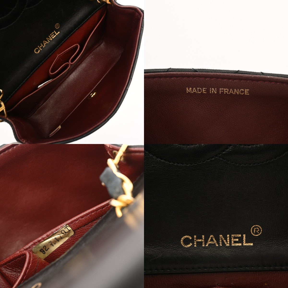 CHANEL ChainShoulder Shoulder Bag - Black, Lambskin