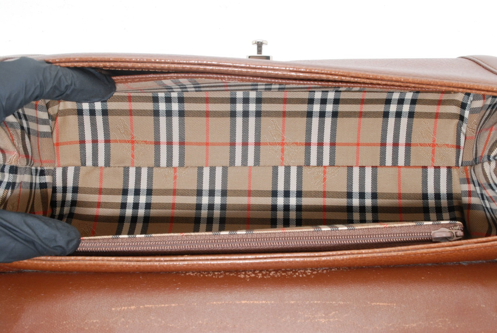 Burberry Barrel Bag Handbag - Brown, Leather