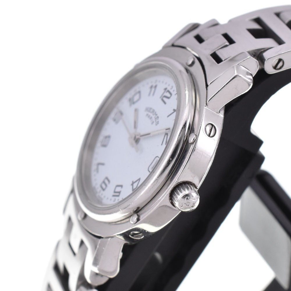 Hermès Clipper CL4.210 Watch - White, Stainless Steel