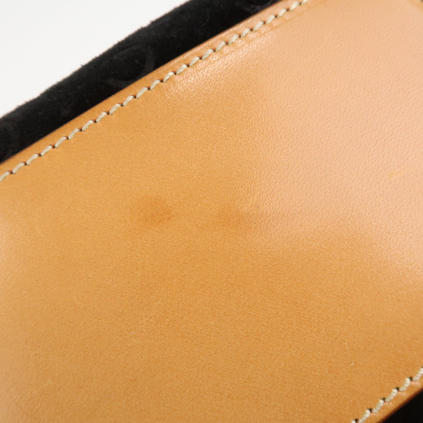Celine C Macadam Shoulder Bag - Black, Suede