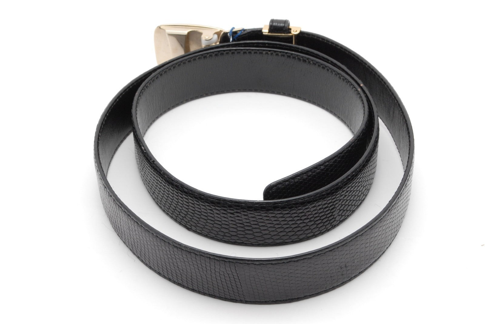 Saint Laurent Vintage YSL Belt - Black, Leather