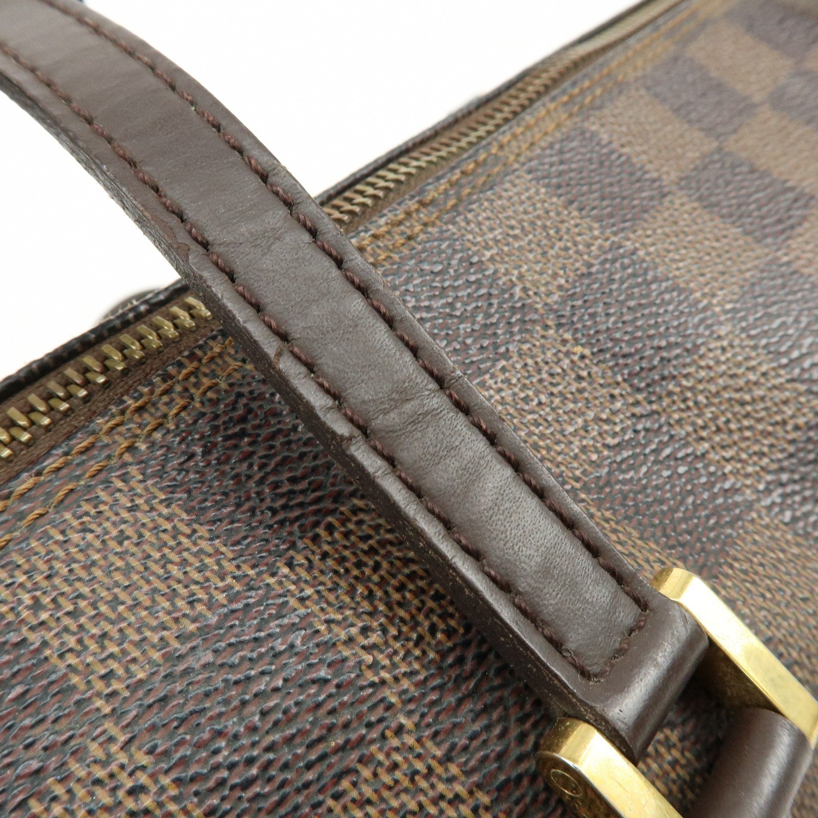 Louis Vuitton Papillon 30 Hand Bag - Damier Ebene, Canvas