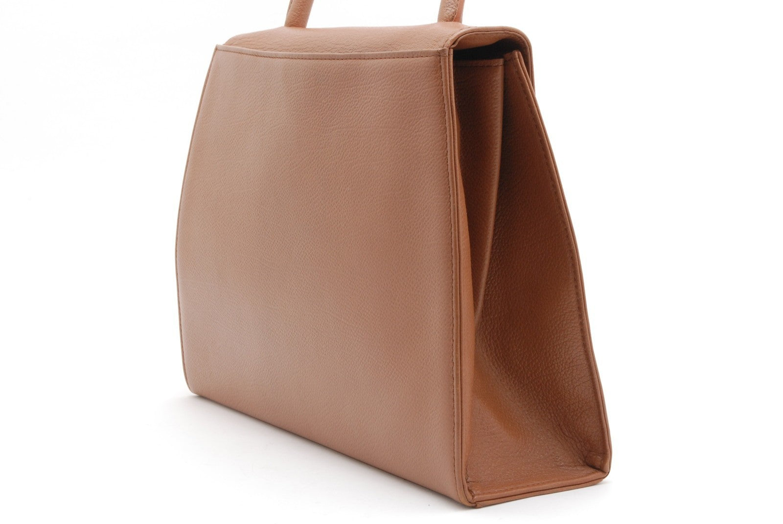 Saint Laurent Yves Saint Laurent Hand Bag - Brown, Leather