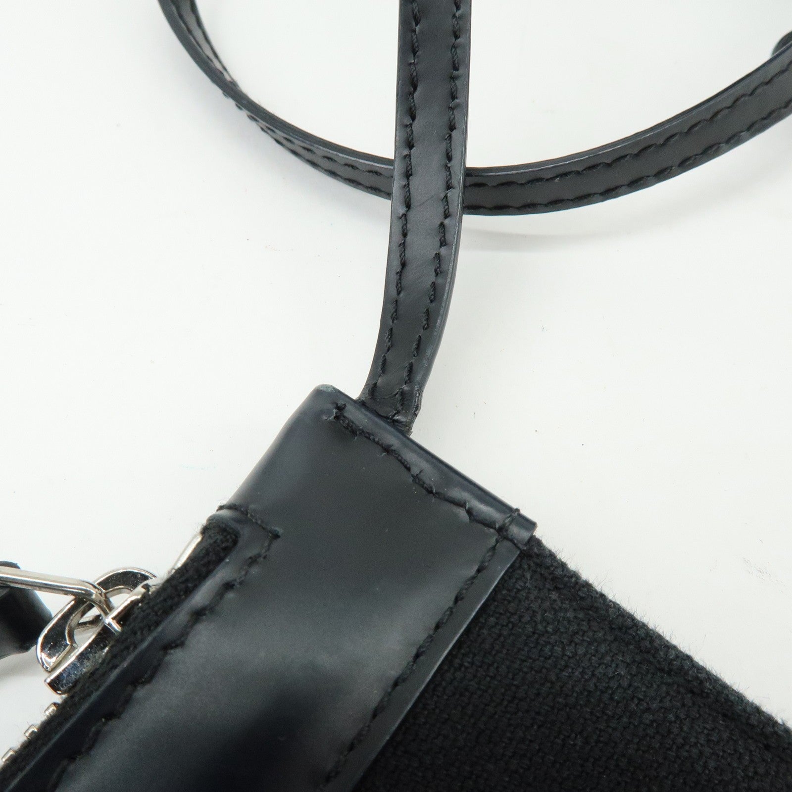 Balenciaga Tote Bag - Black, Canvas, Leather- מגיע עם הארנק