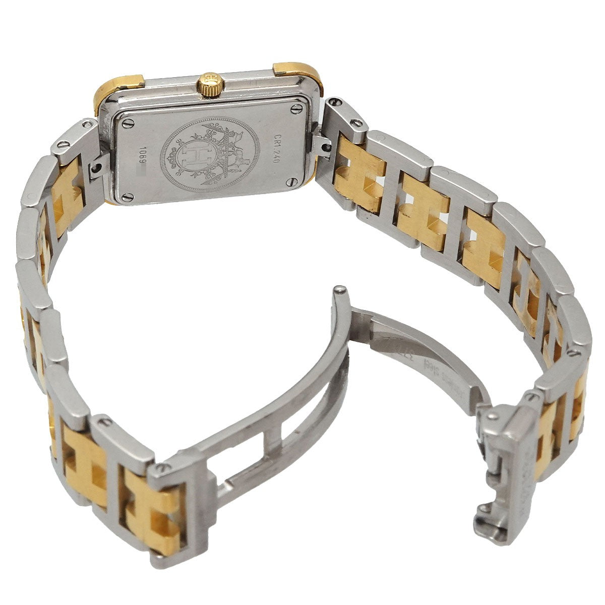 Hermès Croisiere CR1.240 Watch - Gold, Stainless Steel and YGP