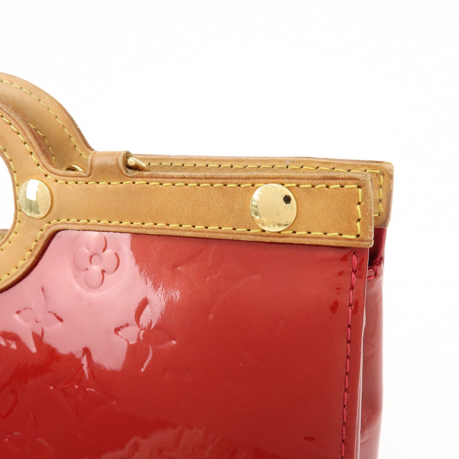 Louis Vuitton M91987 Handbag - Red, Vernis Leather