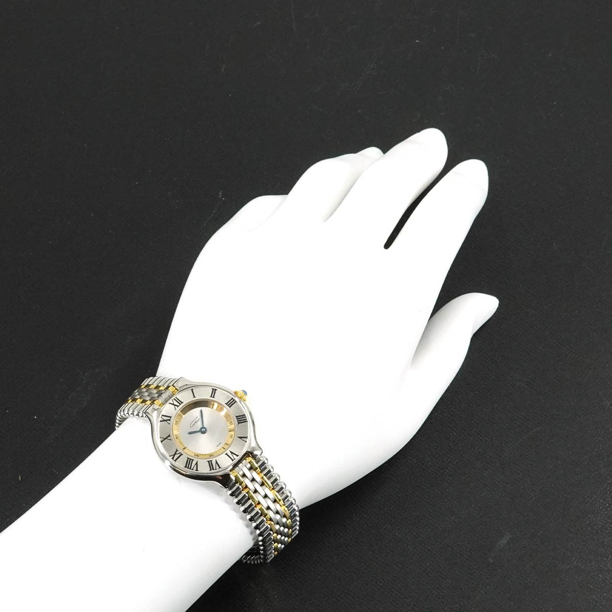 Cartier Must 21 Van Thian W10075F4 Watch - Silver, Stainless steel/YGP