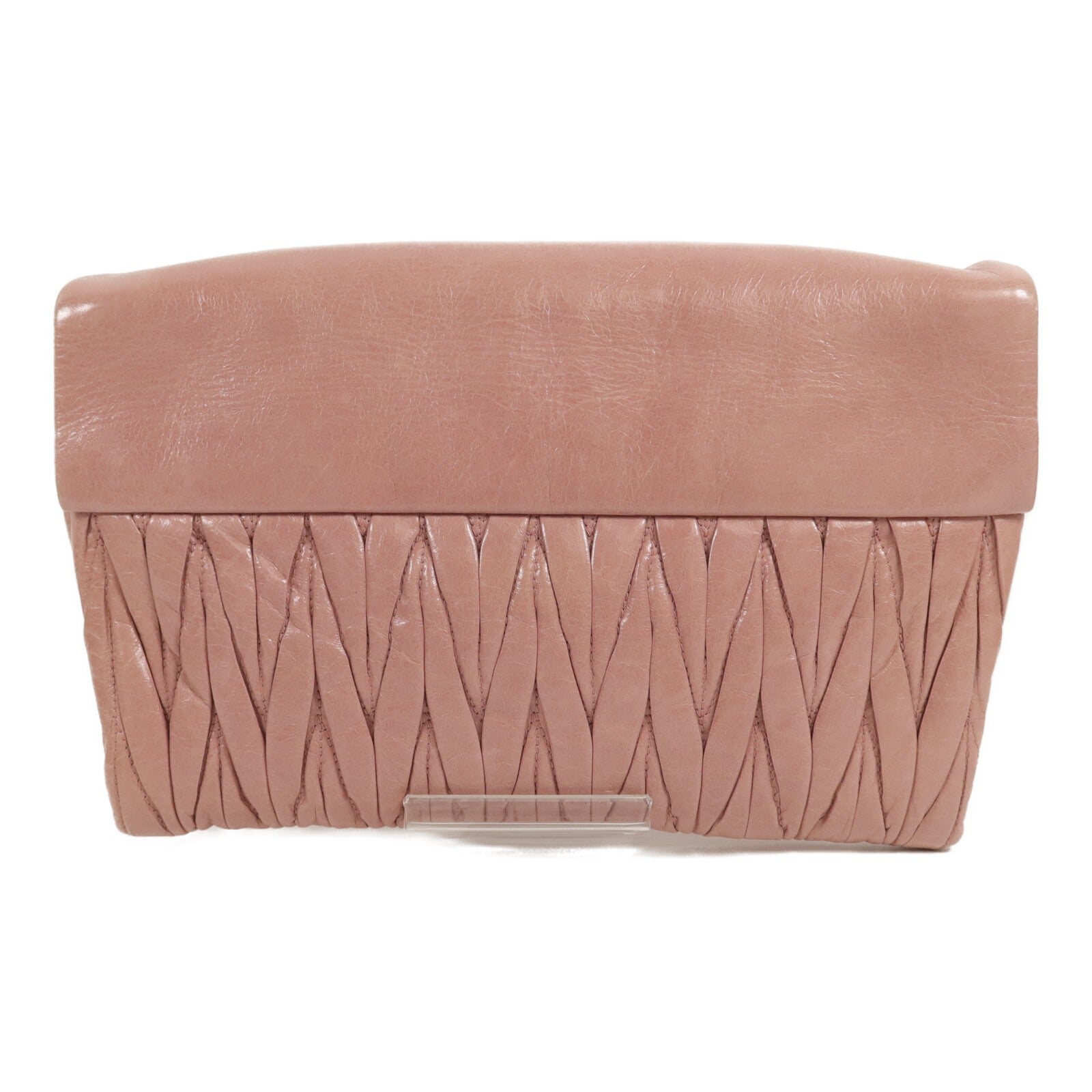 Miu Miu SHW Shoulder Bag - Pink, Calfskin Leather