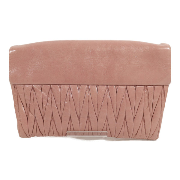 Miu Miu SHW Shoulder Bag - Pink, Calfskin Leather