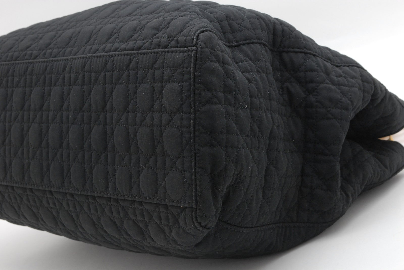 Christian Dior Lady Dior Handbag - Black, Nylon