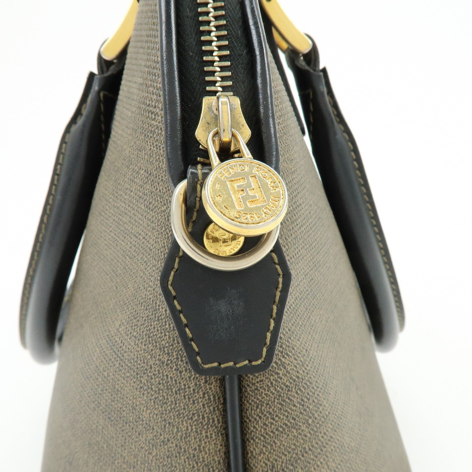 Fendi 2Way Bag Handbag - Brown, Leather