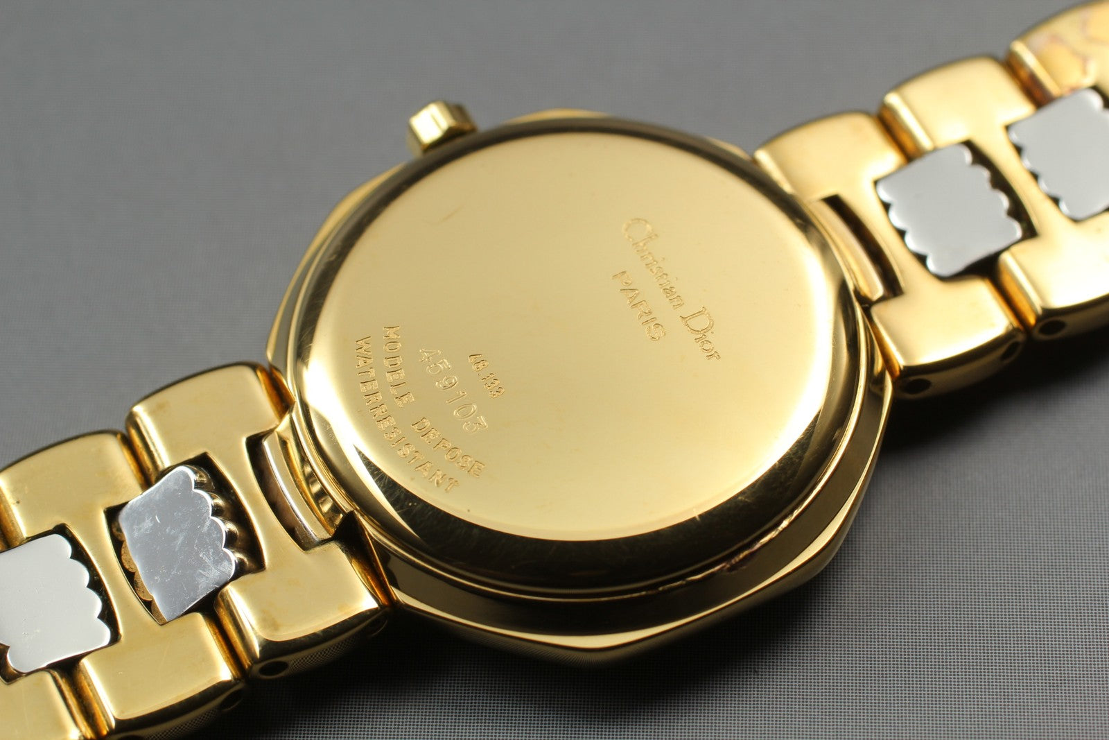 Christian Dior 48.133 Watch - Gold, Stainless Steel