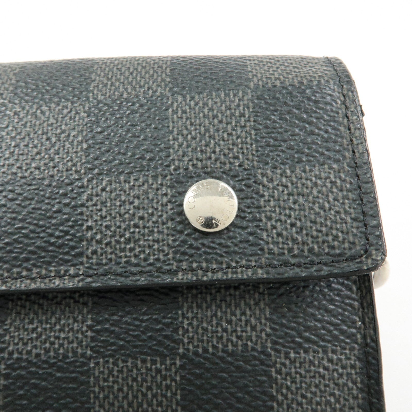 Louis Vuitton Portefeuille Accordion Wallet - Damier Graphite, Damier Canvas