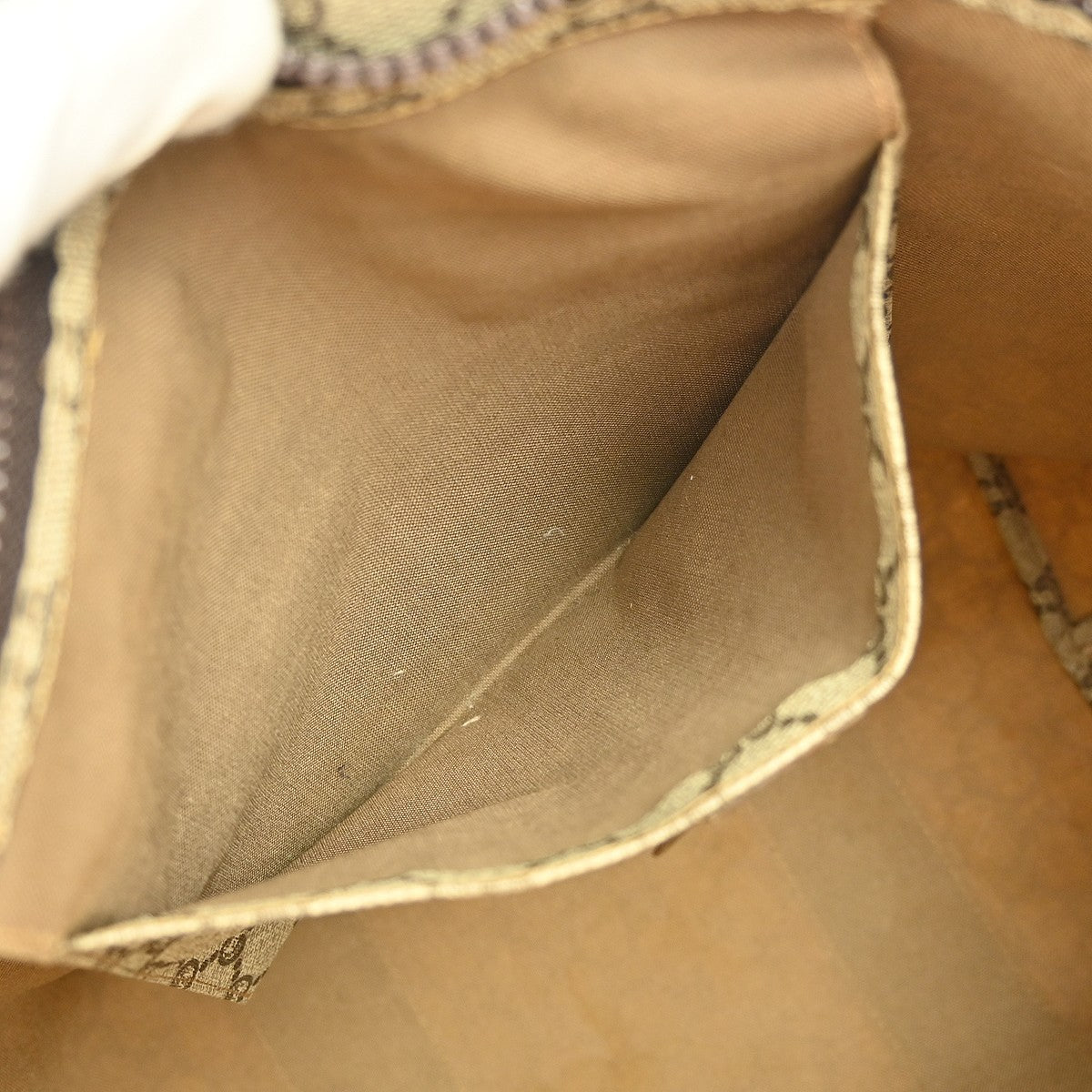 Gucci GG Tote Handbag - Beige, PVC 