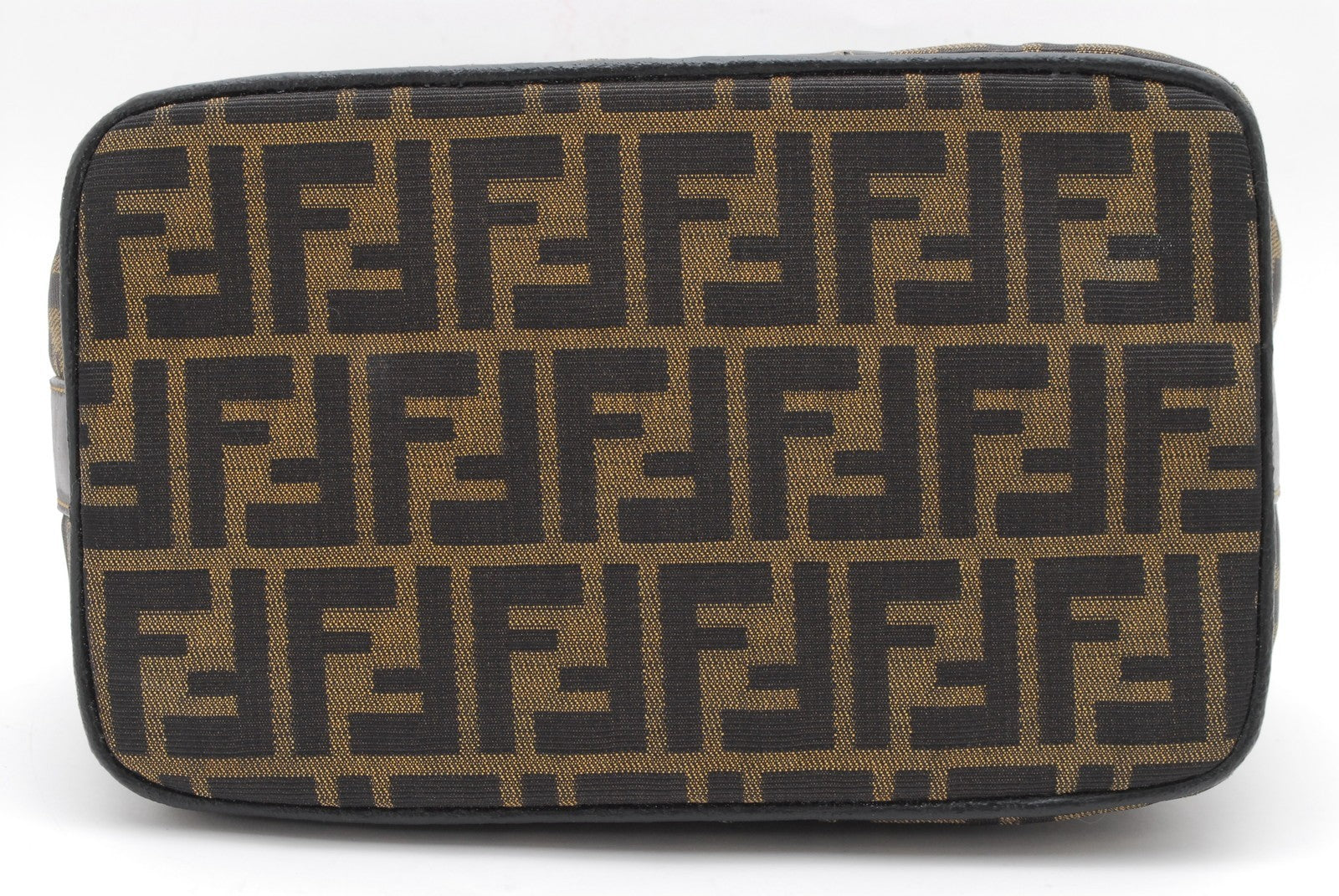 Fendi zucca Vanity Handbag - Brown, Nylon Canvas