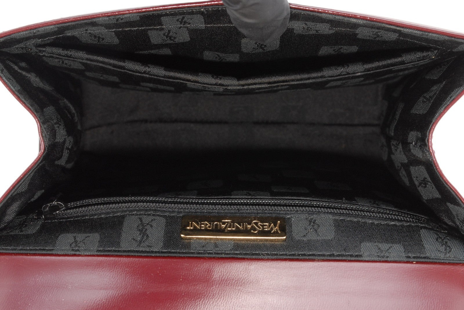 Yves Saint Laurent YSL Shoulder Bag - Burgundy, Leather