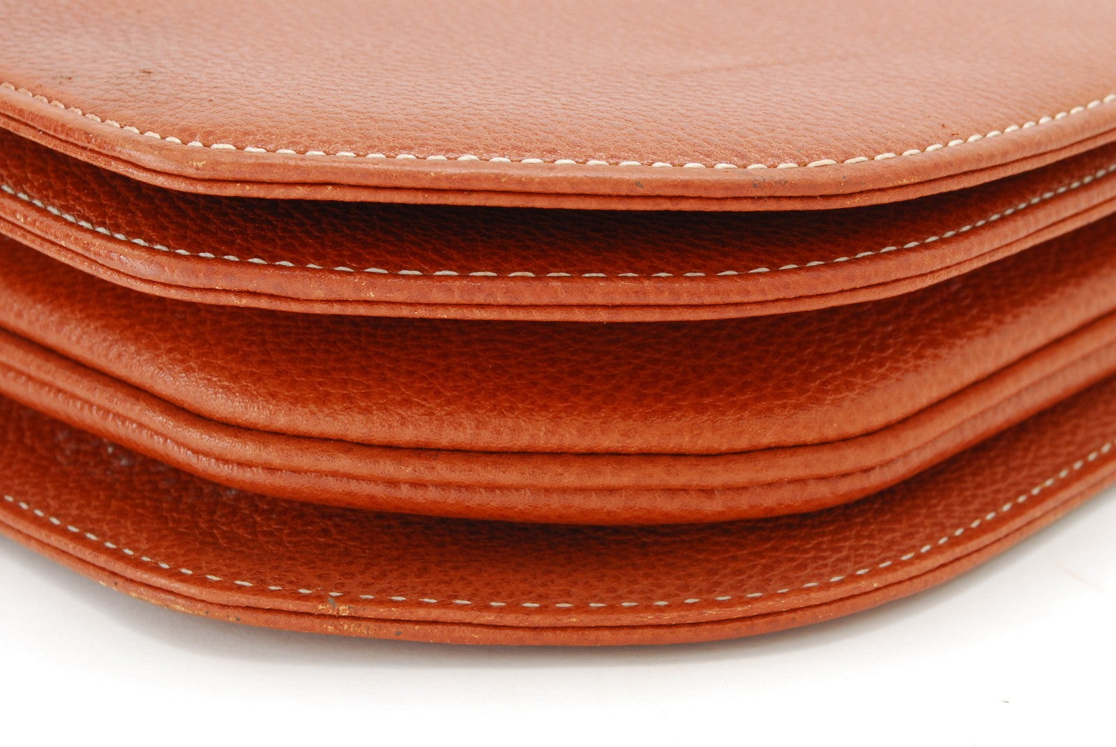 Saint Laurent Yves Cassandra Shoulder Bag - Brown, Leather 
