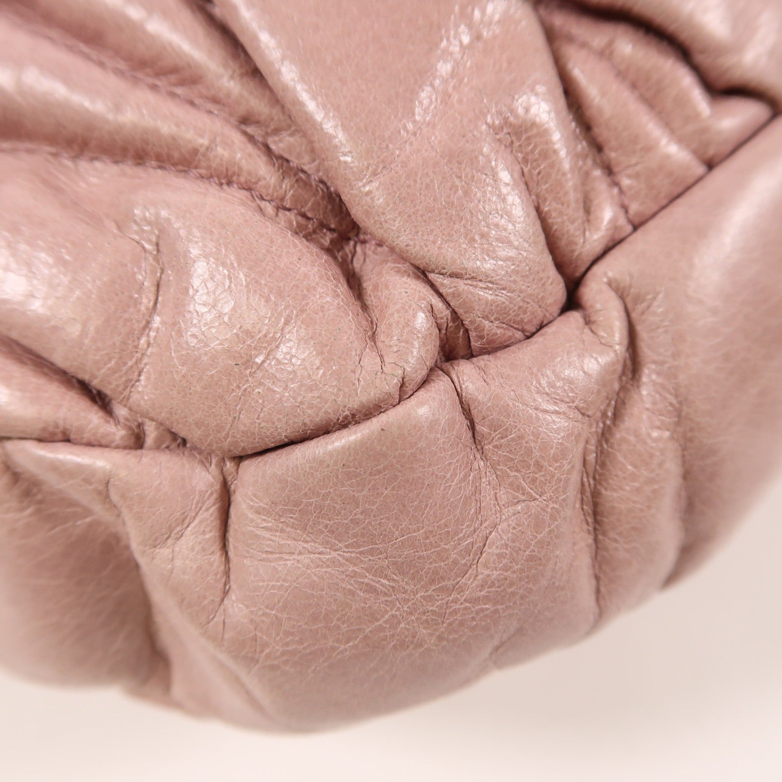 Miu Miu GHW Matelasse Coffer 2 Way Shoulder Bag - Pink, Calfskin Leather 
