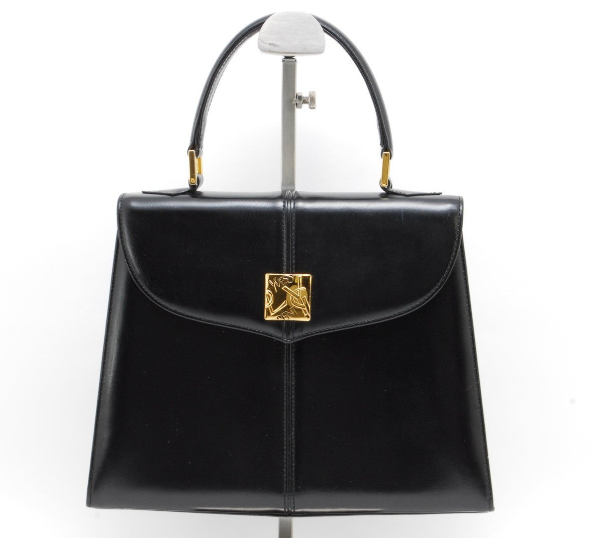 Saint Laurent Hand Tote Bag - Black, Leather