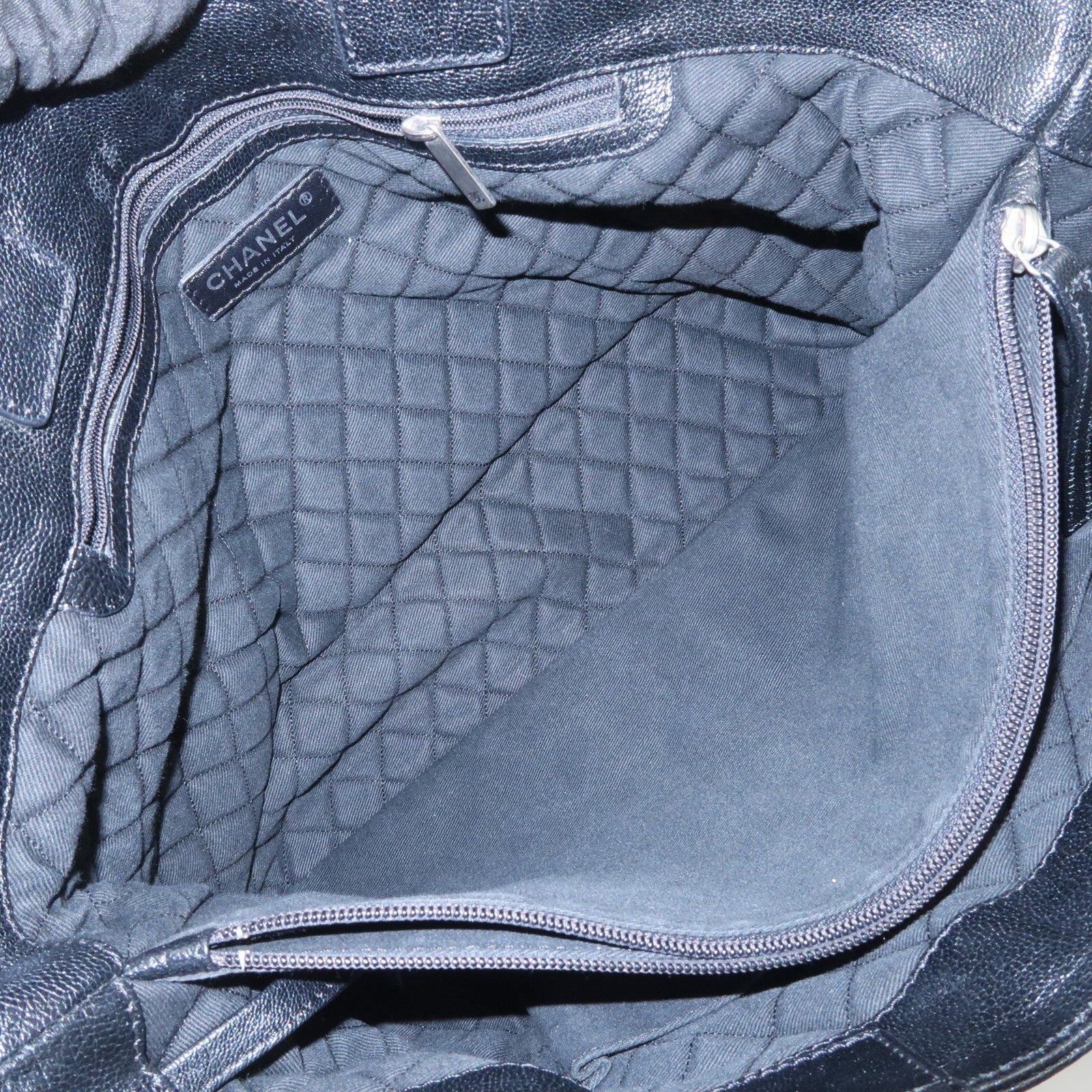 Chanel Coco Mark Tote Bag - Black, Calf Leather