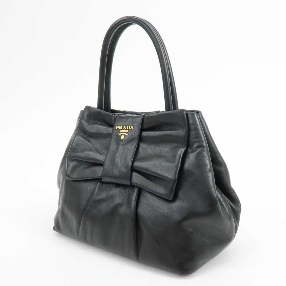Prada Hand Bag - Black, Nappa Leather