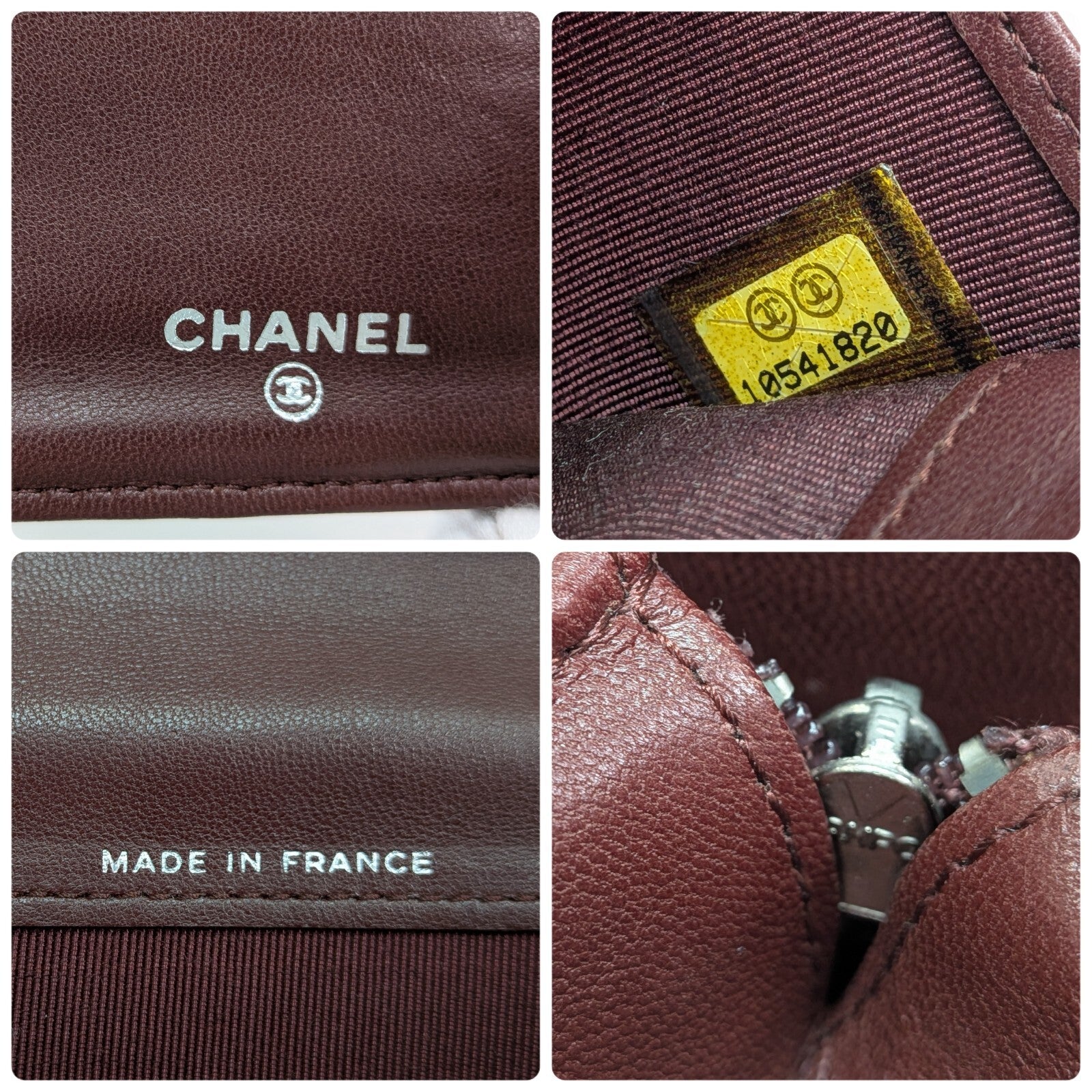 CHANEL Matelasse COCO Mark Long Wallet - Black, Lamb Skin