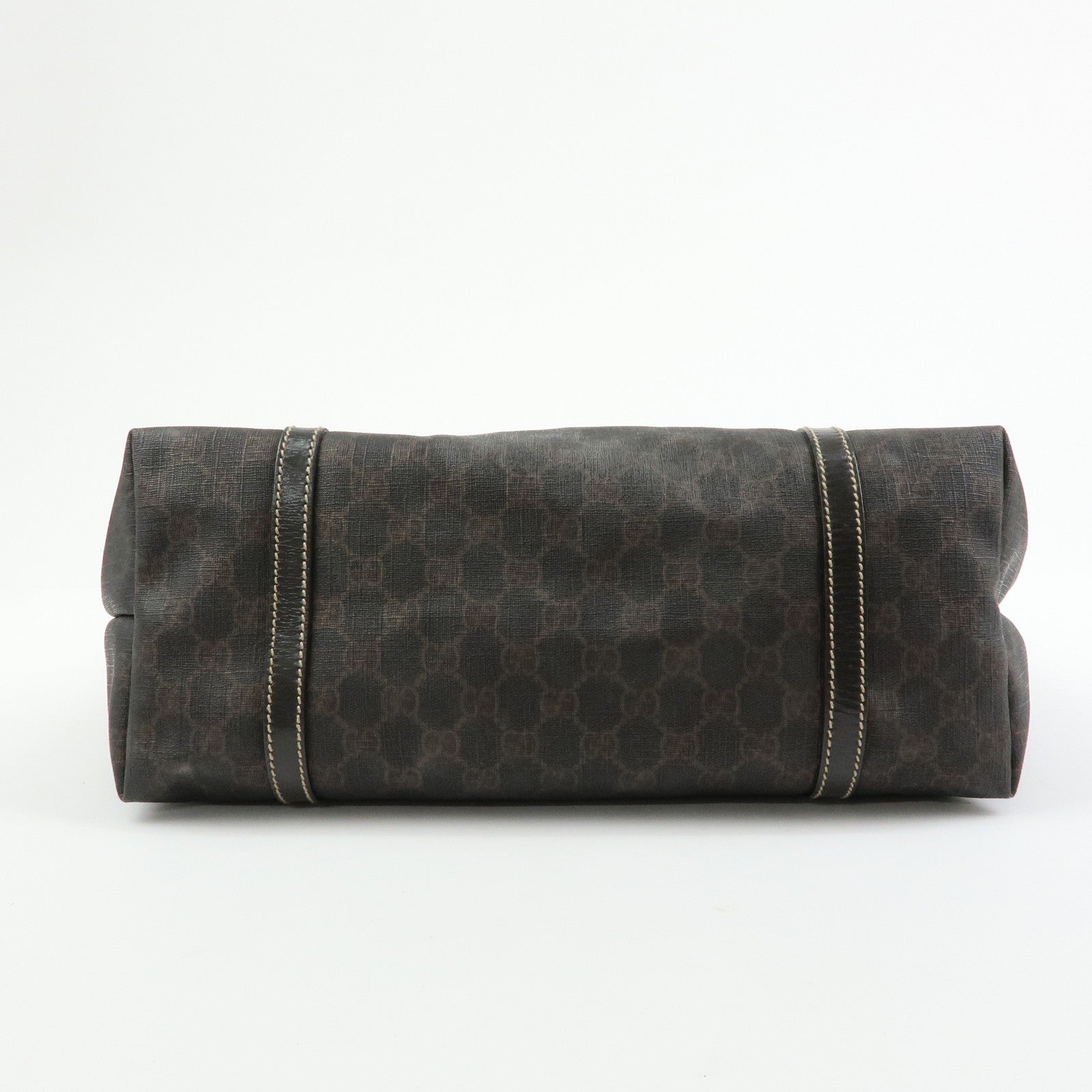 Gucci Supreme Tote Bag - Brown, GG Supreme Patent Leather