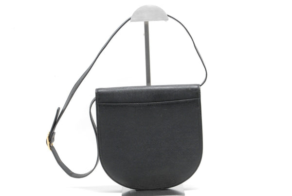 Saint Laurent Yves Saint Laurent Crossbody Shoulder Bag - Black, Leather