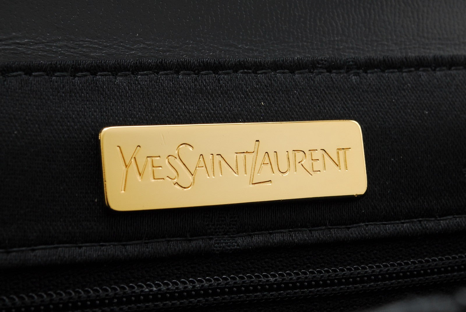 Yves Saint Laurent Vintage Top Handle Handbag - Black, Leather