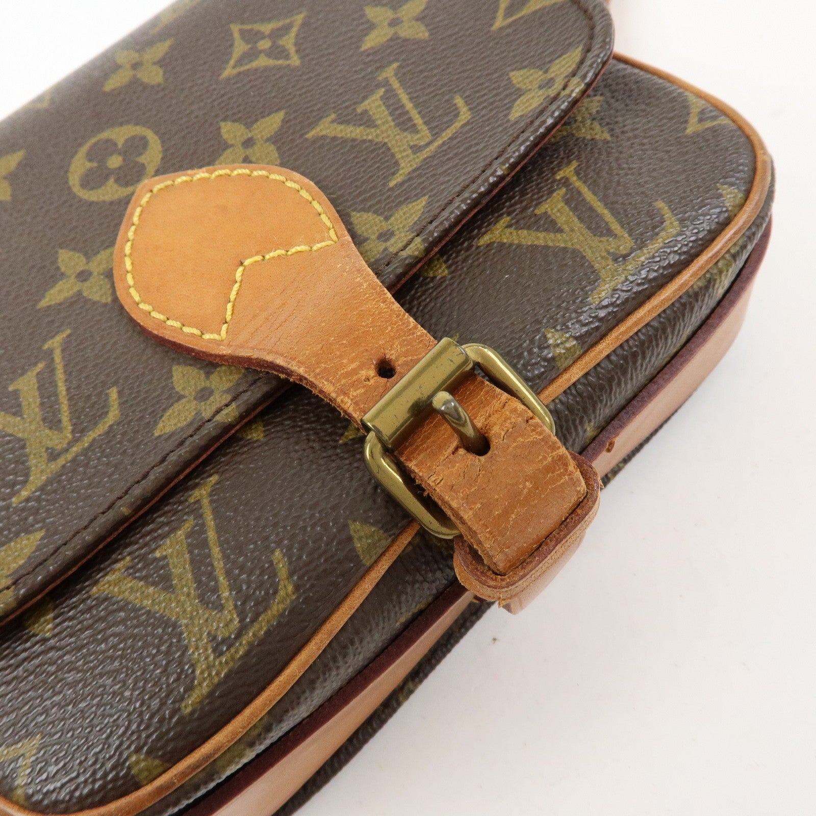 Louis Vuitton Monogram Mini Cartouchiere Shoulder Bag