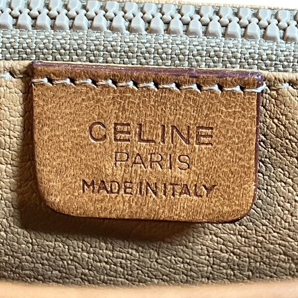 Celine Macadat Bucket Tote Bag - Brown, PVC x Leather