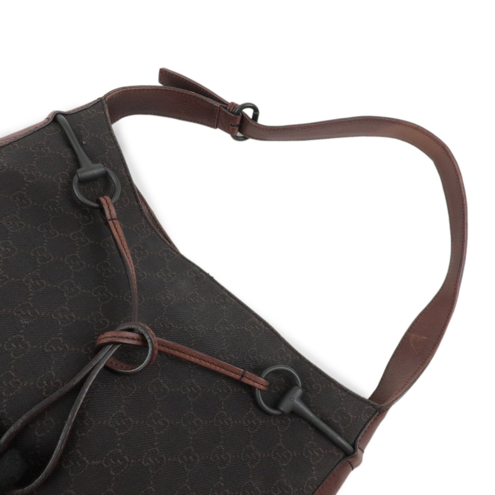 Gucci Shoulder Bag - Dark Brown, Leather 