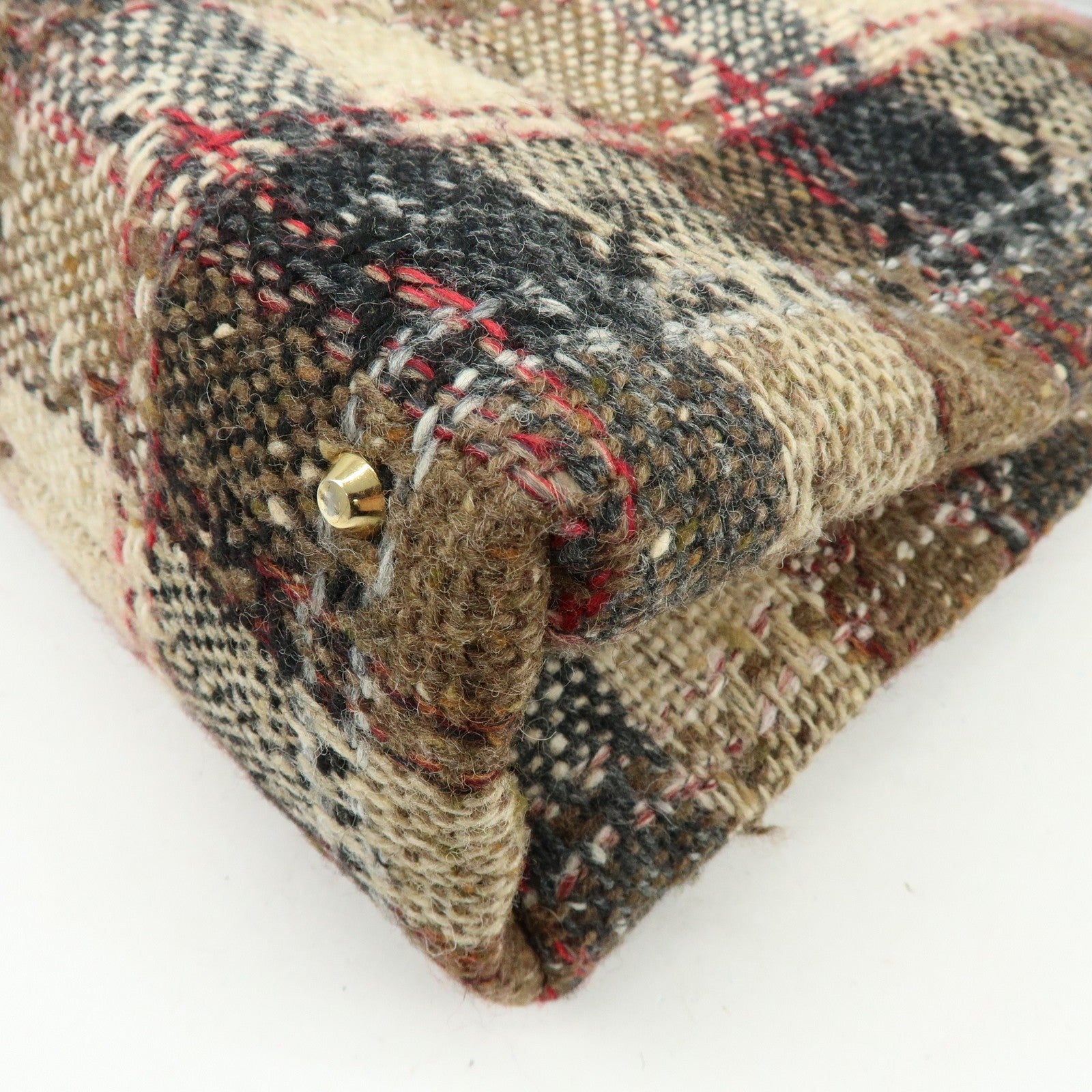 Burberry Tote Bag - Beige, Black, Tweed, Patent Leather, Suede