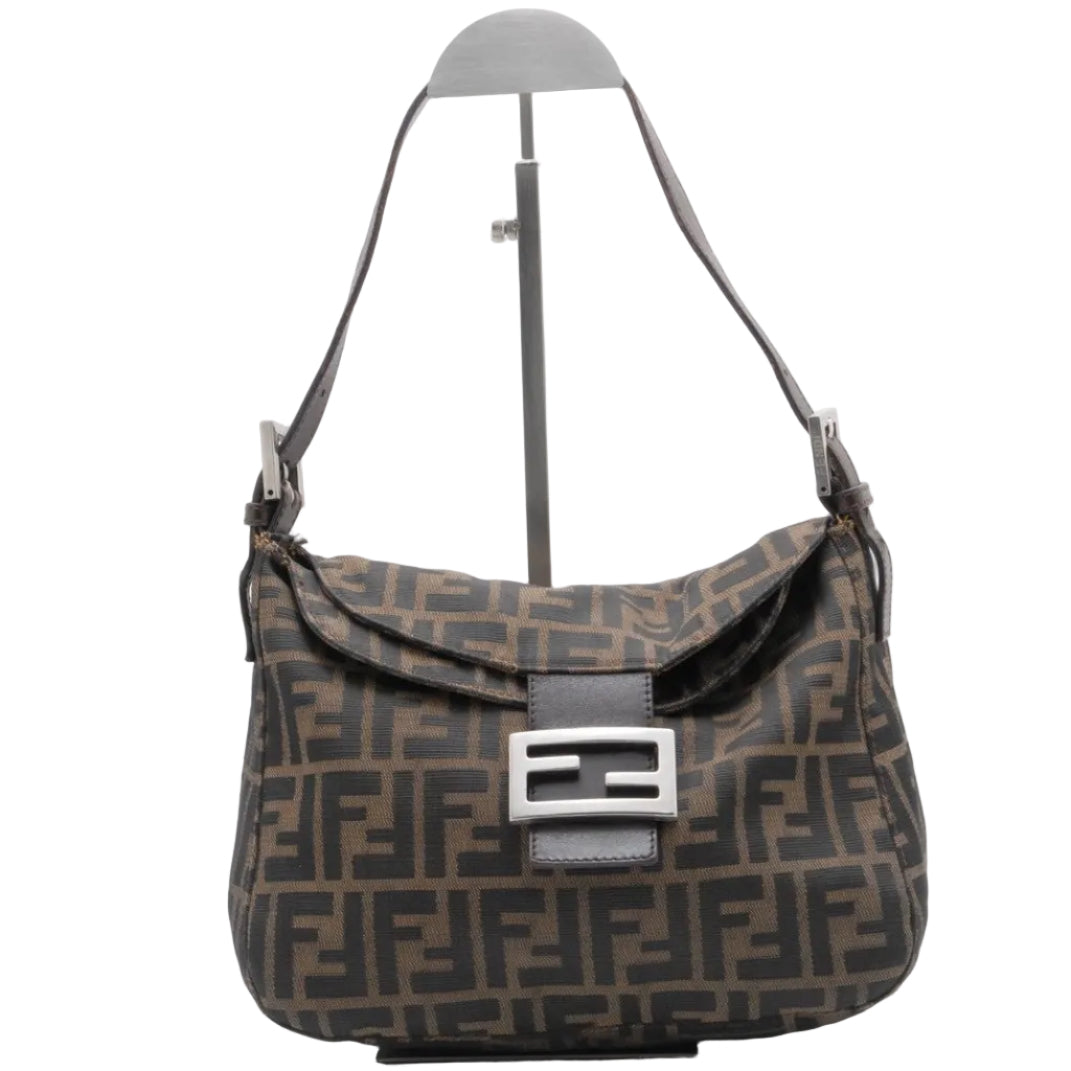 Fendi Mamma Shoulder Bag - Brown, Canvas