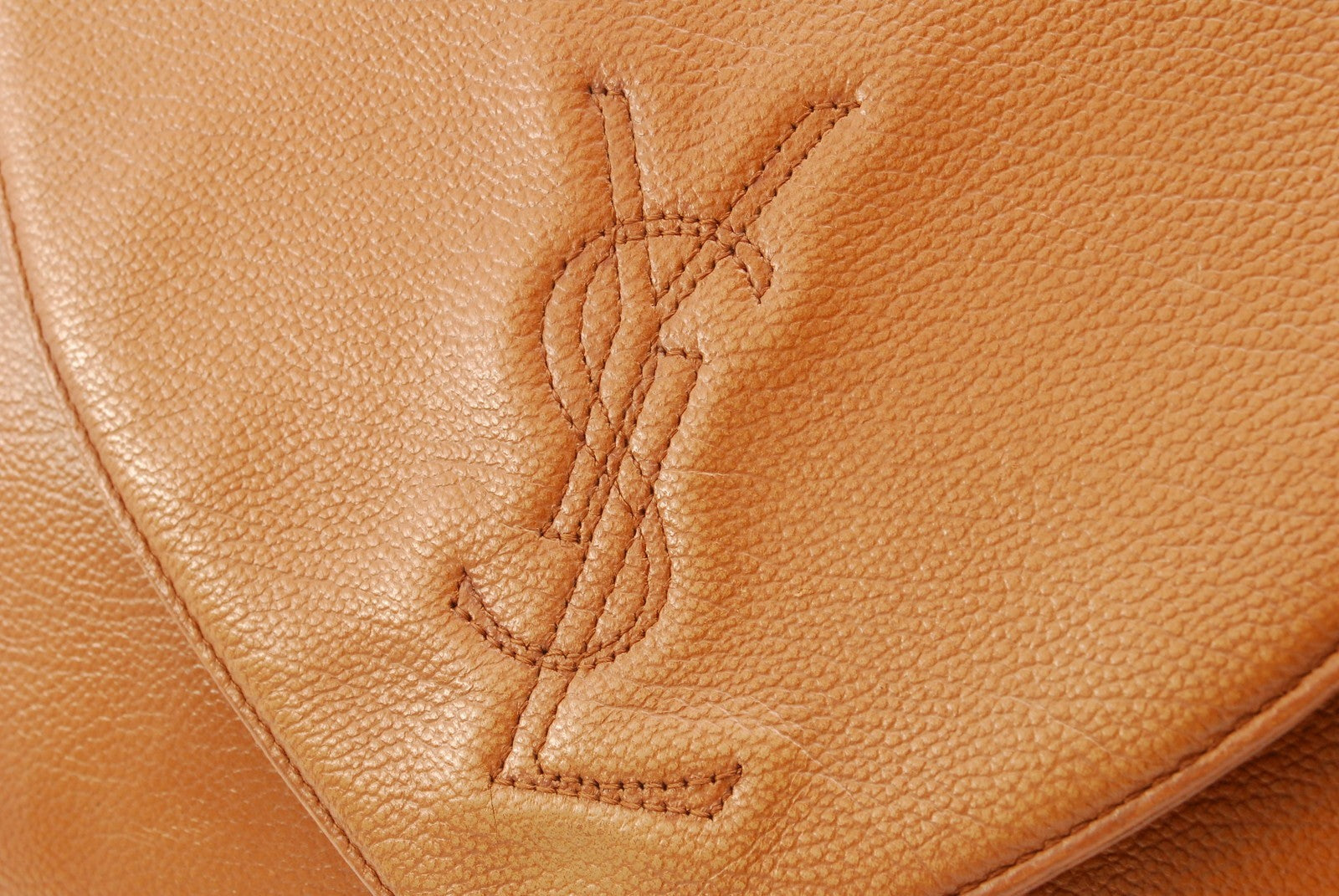 Saint Laurent YSL Handbag - Brown, Calf Leather