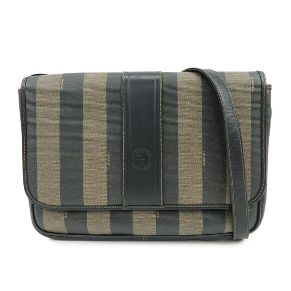 Fendi Shoulder Bag - Black, Brown, PVC Leather