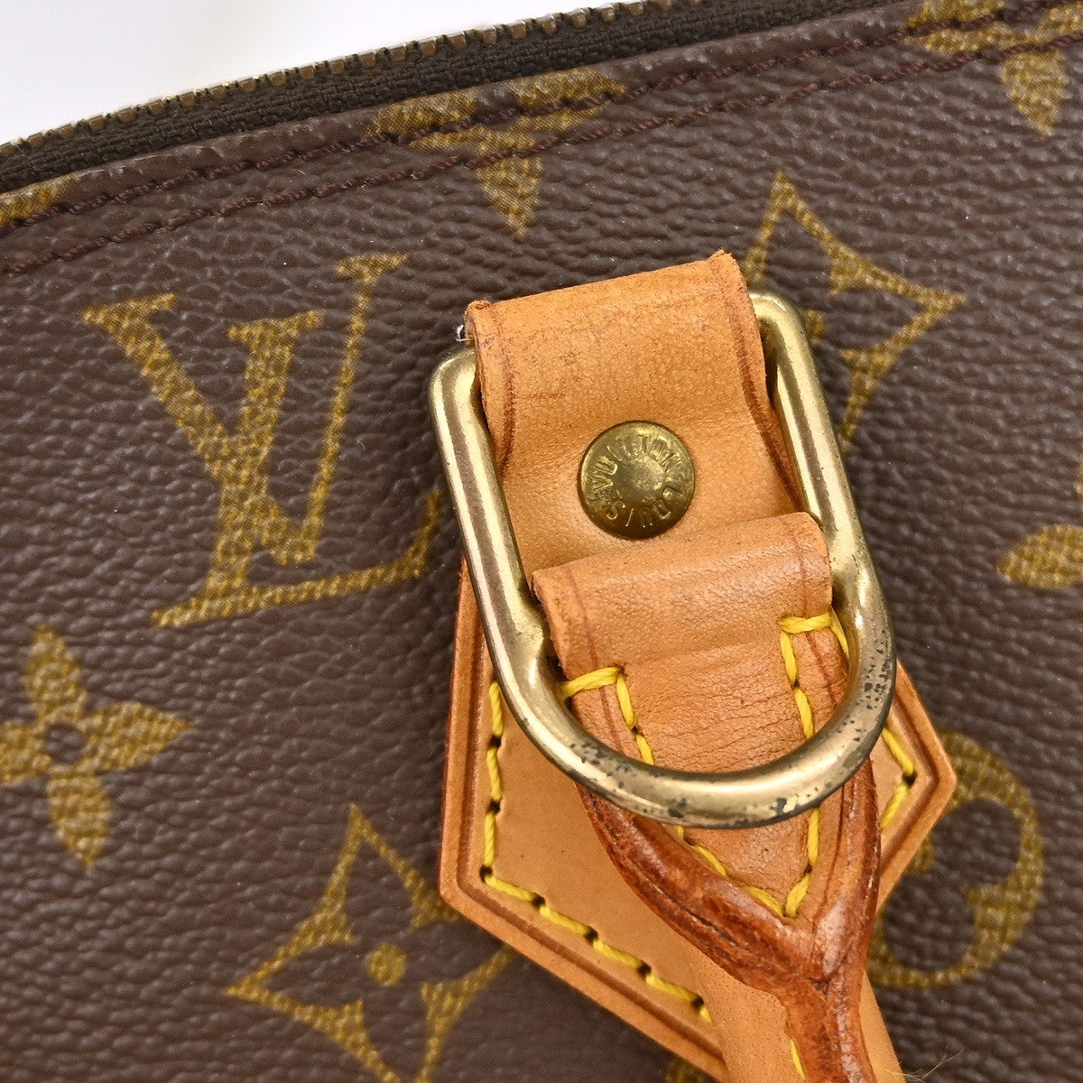 Louis Vuitton Alma Handbag - Brown, Canvas