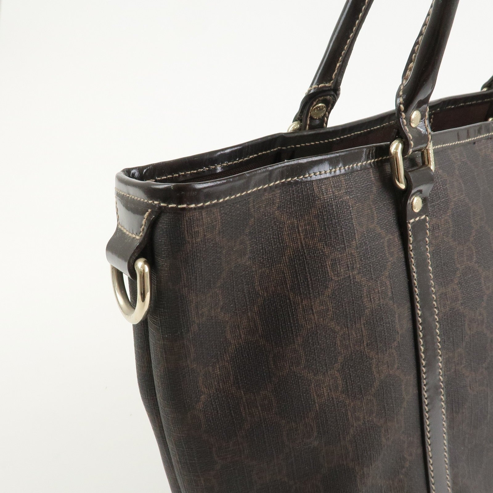 Gucci Tote Bag - Dark Brown, GG Supreme